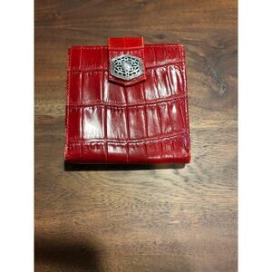 Vintage Brighton Red Leather Wallet